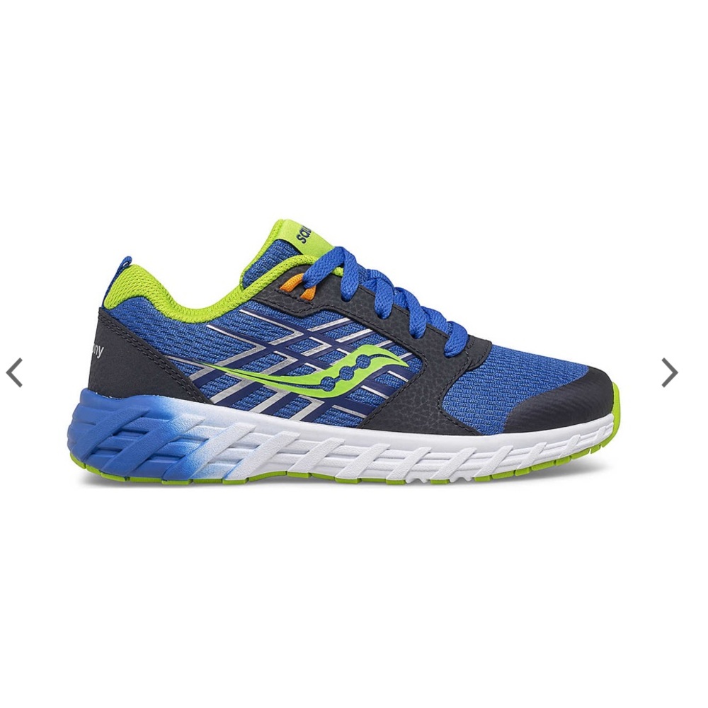Saucony BIG KID'S WIND 2.0 LACE SNEAKER